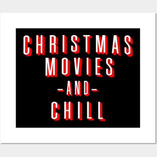 Christmas Movies and Chill Posters and Art